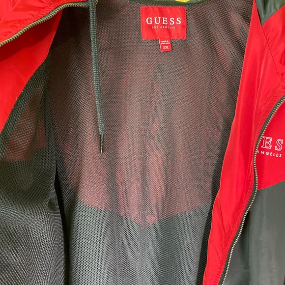 Guess Mike Color-Block Jacket Color: Jet black - Picture 7 of 9